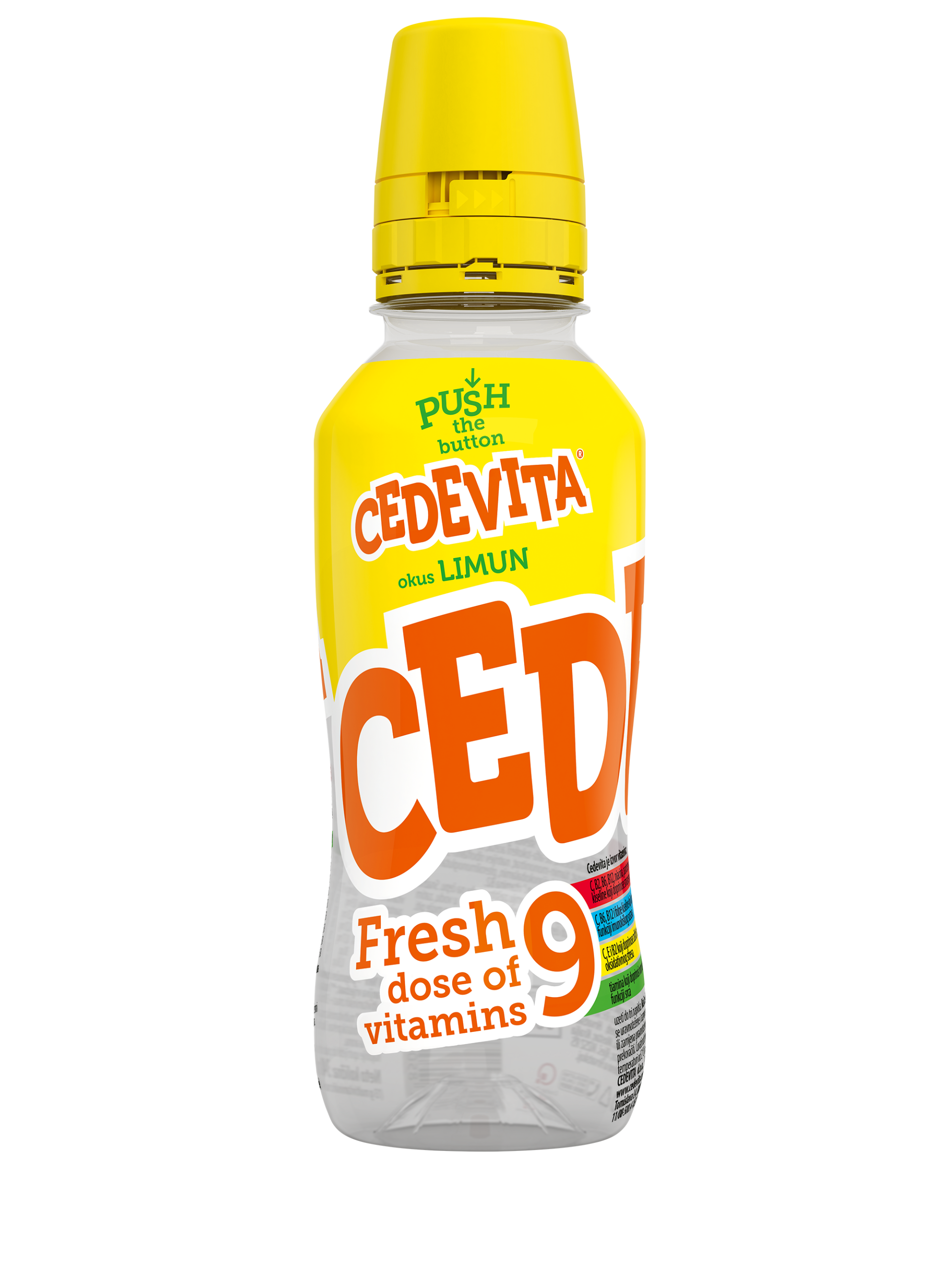 0.34l Napój o smaku cytryny Cedevita GO 340 ml - obrazek 1