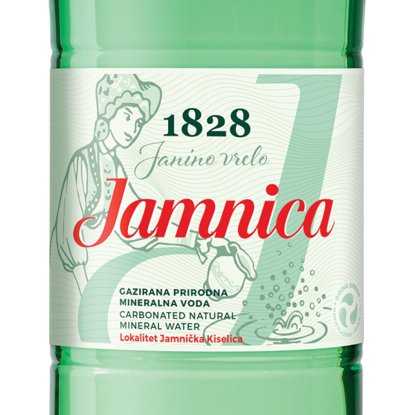 Woda gazowana Jamnica 1,5l