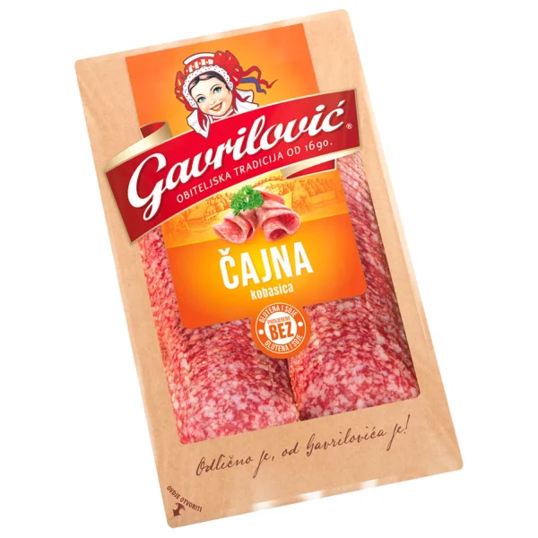 Gavrilović Čajna Kobasica – Plastry 80g