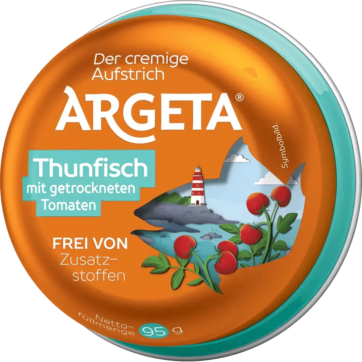 argeta tuna pomidor Argeta – Pasta z tuńczyka z suszonymi pomidorami 95g - obrazek 1