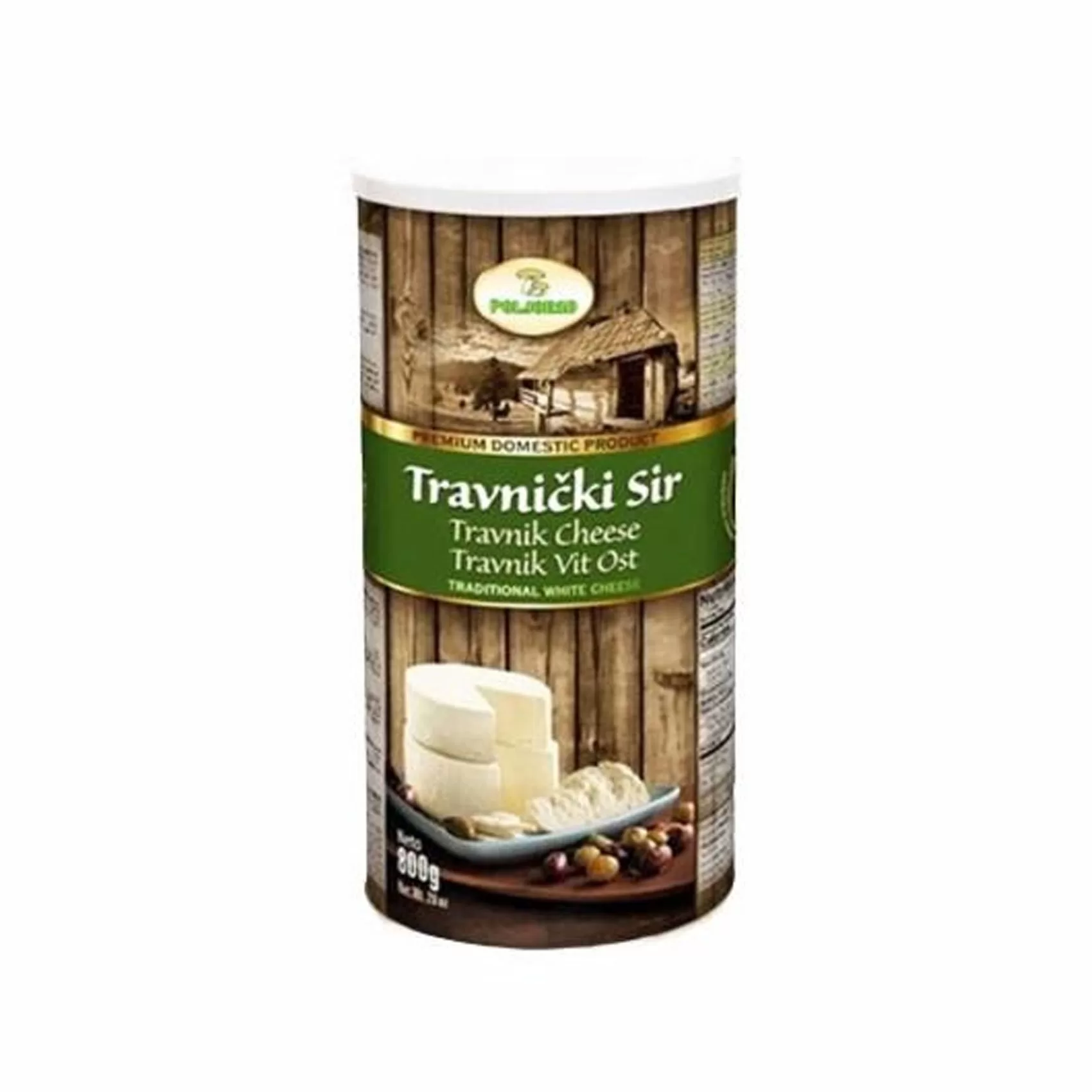 travnicki-sir-veliki Poljorad Travnicki Sir 800g – Ser bałkański w solance - obrazek 1