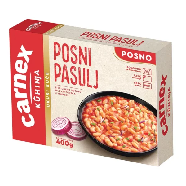 Carnex Posni Pasulj Fasolka 400 g
