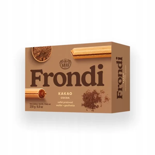 Wafle Frondi kakaowe 250g Kraš