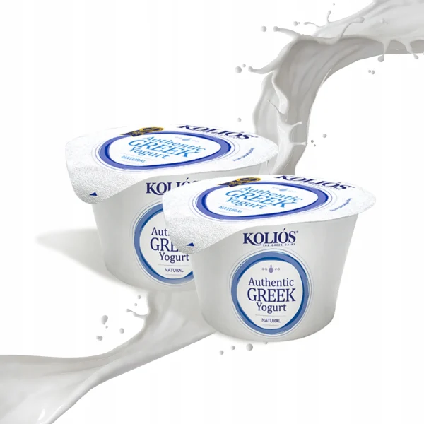 Zestaw 2 Sztuk Jogurt Grecki Kolios 150g, do Deserów