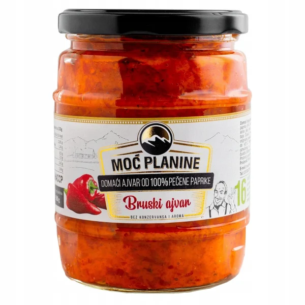 Ajvar Moć Planine łagodny 300g
