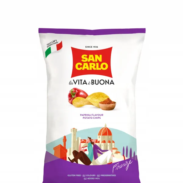 San Carlo Chipsy Paprykowe 150g